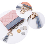 Tassels Zipper&Hasp Women Wallet For Coin Card Cash Invoice Fashion Lady Wallets Small Purse Short Solid Female Clutch Carteras