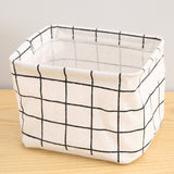 DIY Desktop Storage Basket Sundries Underwear Toy Storage Box Cosmetic Book Organizer Stationery Container Laundry Basket