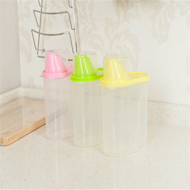 Sealed Cans Tank Plastic Food Storage Box Grain Container Kitchen Fresh Accessories Organizador Kitchen Tools