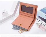 Tassels Zipper&Hasp Women Wallet For Coin Card Cash Invoice Fashion Lady Wallets Small Purse Short Solid Female Clutch Carteras