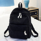 New Women Backpack Fashion School Bag For Teenage Girls Cute Student Backpacks Velour Casual Ladies Schoolbag mochila