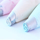 New 7 pcs Russian Tulip Icing Piping Nozzles Pastry Decorating Tips Cake Cupcake Decorator Rose Kitchen Accessories