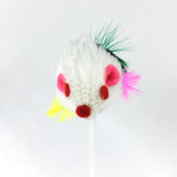 Funny Pet small animals Toys for Cats and dog Feather Mouse Bottom Sucker Kitten Playing Toys Pet Seat Scratch Toy For dog