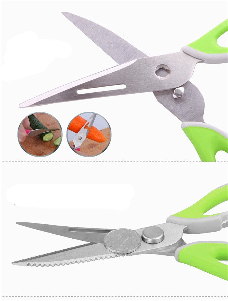 kitchen scissors knife for fish chicken household stainless steel multifunction cutter shears cooking tools
