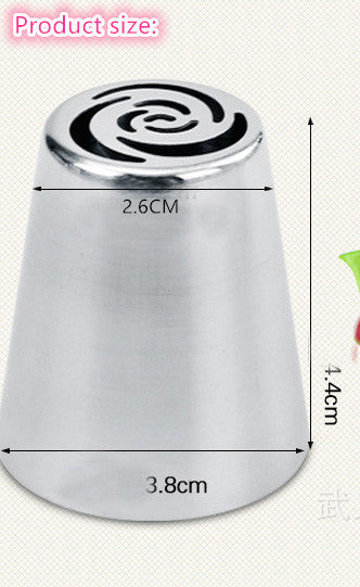 New 7 pcs Russian Tulip Icing Piping Nozzles Pastry Decorating Tips Cake Cupcake Decorator Rose Kitchen Accessories