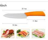 High quality 3" 4" 5" 6" inch brand Paring Fruit Utility Chef Kitchen Ceramic Knife Sets+Acrylic Holder Block