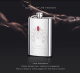 NEW 5 styles Creative Mirror drawing Stainless steel Flagon my Liquor Whisky Alcohol vodka Hip Flask Portable outdoor wine pot