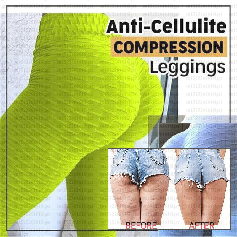 Anti-Cellulite Compression Leggings Cellulite Oppressing Mesh Fat Burner Design Weight Loss Yoga Leggings Compression Secondary image