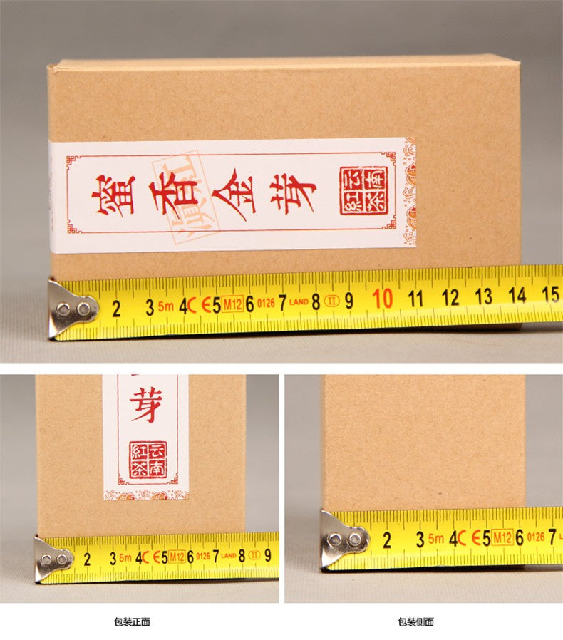 TemuTea 100g Chinese Early Spring Kung Fu Cha Fengqing Dianhong Tea Red Honey Fragrance tea