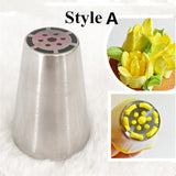 Many Styles Russian Tulip Stainless Steel Icing Piping Nozzles Pastry Decorating Tips Cake Cupcake Decorator