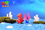 2pcs/lot simulation resin coral aquarium fish tank fish turtle small ornaments mini gift decoration starfish DIY ornaments