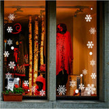 Creative personality Christmas snowflakes  Wall Stickers Home Decorative Waterproof Wallpapers