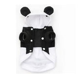 Fashion Dog Clothes For Dogs Pets Costume Clothing Fleece Ear Hoodie Dog Clothes Panda Pullover Coat Costume Outwear