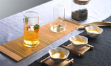 CJ257 glass tea pot with filter,clear heat resistant borosilicate blooming teapot,heat-resistant teapots for puer,flower teas