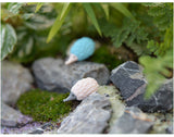 XBJ135 Mini 8pcs Color hedgehog decoration supplies moss micro landscape deco  Garden deco Creative handicrafts