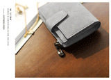Fashion Small Female Purse short purse Lady Letter Snap Fastener Zipper Short Clutch Wallet Solid Vintage Matte Women Wallet