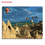 Colorful world Digital Painting Handpainted Oil Painting by numbers oil paintings chinese scroll paintings Home Decoration