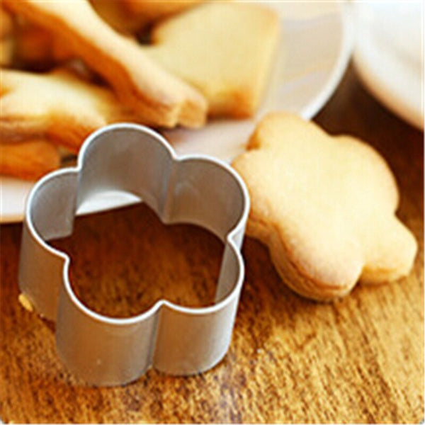Kitchen DIY Cartoon Cookies Mold Tools Aluminium Alloy Fondant Cake Sugarcraft Cutter Tools