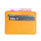 Fashion Women Lichee Pattern Bank Card Package Coin Bag Card Holder Travel Leather Men Wallets Women Credit Card Holder Cover