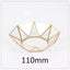 Retro Brass Storage Tray Golden Polygon Glass Makeup Organizer Tray Dessert Snack Plate Jewelry Display Stand Home Kitchen Decor