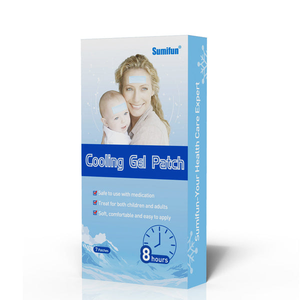 Baby Fever Patch Cooling Gel Sheet for Headache Pain Relief Bring Fever Down Patch Free Shipping K037 7Pcs/box