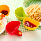 CJ135 Dip Bowl for Assorted Salad Sauce Ketchup Jam Flavor Sugar Spices Dip Clip Cup Bowl Saucer Kitchen Accessories gadgets