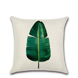 BZ147 Luxury Leaves of rainforest Cushion Cover Pillow Case Home Textiles supplies decorative throw pillows chair seat