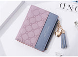 Tassels Zipper&Hasp Women Wallet For Coin Card Cash Invoice Fashion Lady Wallets Small Purse Short Solid Female Clutch Carteras
