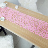 Rectangle Felt Table Runners Modern Hollow Out Table Runner Home Decoration TV Cabinet Table Runners for Wedding Decorations