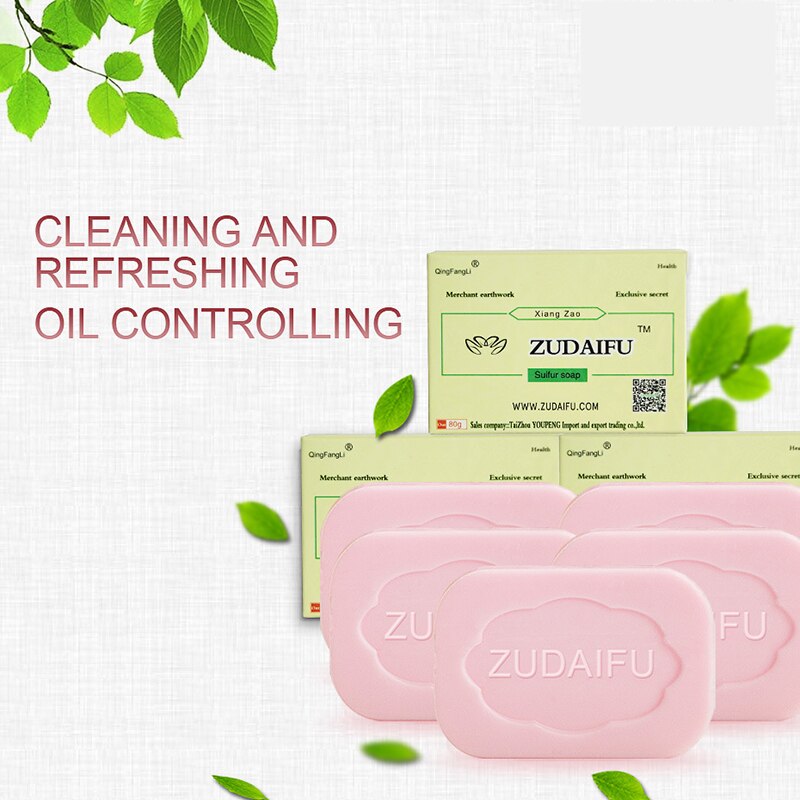 Sulfur Soap Skin Conditions Acne Psoriasis Seborrhea Eczema Anti Fungus Bath Cream Skin Care Cream Antibacterial Main image