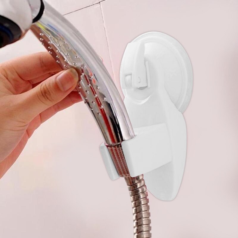 Adjustable Bathroom Shower Sprinkler Holder Strong Sucker Type Shower Head Bracket Stand for Shower Mounting Nozzles Main image