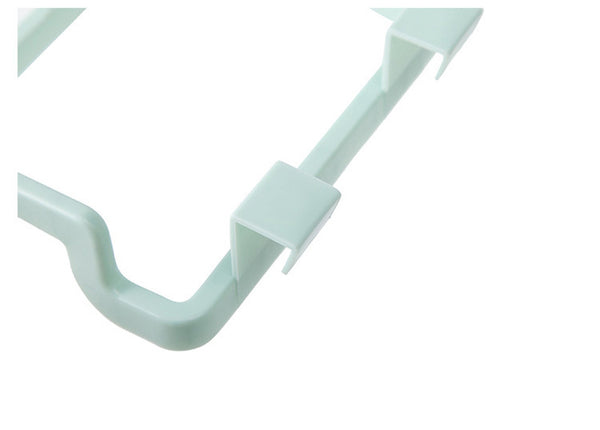 Garbage Bag Hanging Holder Cupboard Door Back Trash Rack Kitchen Cabinets Storage Towel Shelf Holders Storage