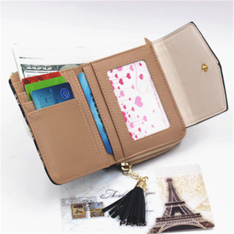 wallets women wallet lady leather purse dollar price wallets high quality purses card holder money female bag LS8736AY