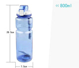 CJ003 Fashion Clamshell Space bottle Water Bottle Large-capacity Sports Bottle 800ml Portable Drinking Drinkware Readily Bottle