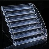 Clear/Transparent Nail Polish Rack Multi layers Cosmetic Varnish Display Stand Holder Manicure Tool Organizer Storage Shelf