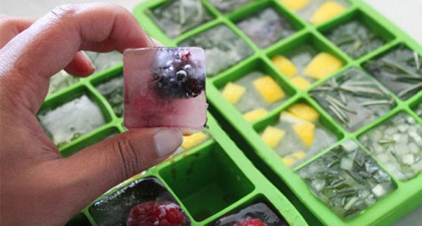 Silicone Ice Cube Tray 15 Perfect Square Ice Tray Superior Mold With Flexible Easy Release Ice Cube Maker Mould
