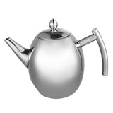 1/1.5L Durable Stainless Steel Teapot Coffee Pot Kettle With Filter Large Capacity Puer Tea Bag Green Oolong Tea Tieguanyin Cha