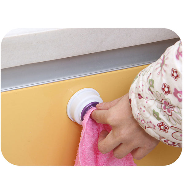 Wash Cloth Clip Holder Dish clout Storage Rack Bathroom Kitchen Storage Hand Towel Racks Clips WXV Sale