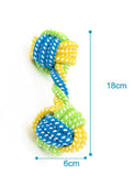 Dog Toy Dog Chews Cotton Rope Knot Ball Grinding Teeth odontoprisis Pet Toys Large small Dogs 7 Style options
