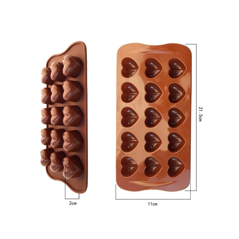 New Arrival loving heart Cake Mold Fondant Cake Molds Soap Chocolate Mold For The Kitchen Baking Cake Tools