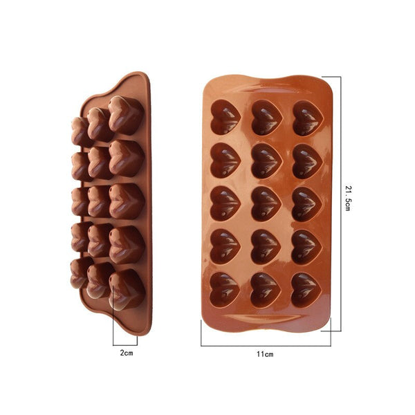 New Arrival loving heart Cake Mold Fondant Cake Molds Soap Chocolate Mold For The Kitchen Baking Cake Tools