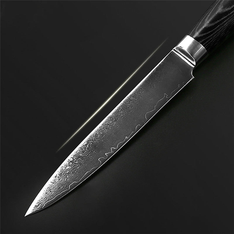 Brand 5" damascus steel kitchen knife sharper chef knife kitchen knife