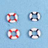 XBJ176 Mini 6pcs Swim ring decoration supplies moss micro landscape deco  Garden deco Creative handicrafts