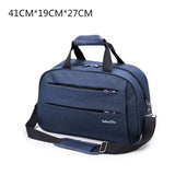 Luggage travel bags Waterproof canvas men women big bag on wheels man shoulder duffel Bag black gray blue carry on cabin luggage