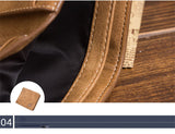 New Vintage High quality PU leather clutch male leather Wholesale ultra-thin fashion casual men's wallet clam
