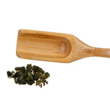 Natural Bamboo Tea Scoop Retro Style High Quality Delicate Spoon for Tea Honey Sauce Coffee Tea Leaves Chooser Holder