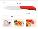 brand high quality kitchen knife ceramic knife set Ceramic Knife Set 3" 4" 5" 6" inch+peeler+Acrylic Stand kitchen