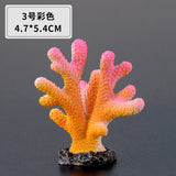 2pcs/lot simulation resin coral aquarium fish tank fish turtle small ornaments mini gift decoration starfish DIY ornaments