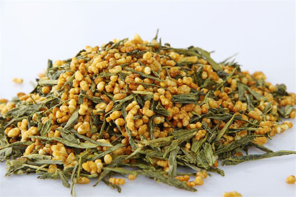 100g Premium Brown Rice Green Tea Genmaicha Sencha with The Rice