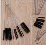 10 Pc Brush Set - Mini Nylon 4inch Kitchen Bottle Cleaning Brush Tool &Wholesales